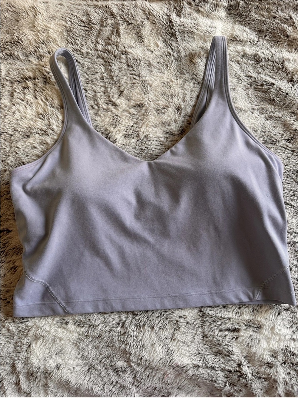 Lululemon align tank size 12 A/B cup blue linen